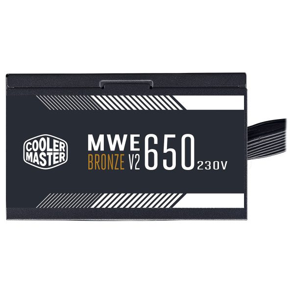 COOLER MASTER MWE 650W BORNZE V2 - ALIMENTATION 80 PLUS BORNZE - 230V - DC TO DC - NOIR – Image 3