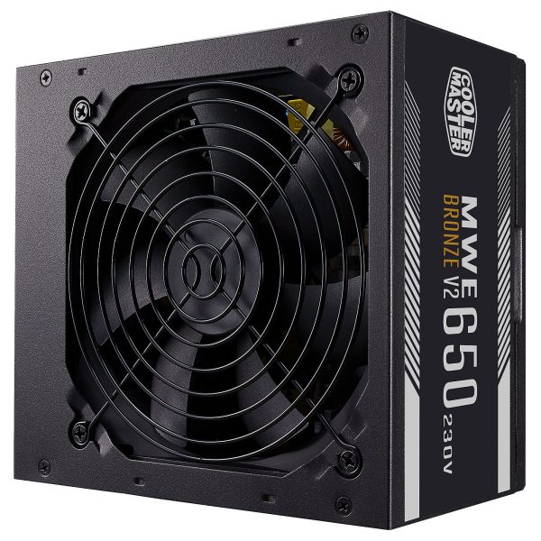COOLER MASTER MWE 650W BORNZE V2 - ALIMENTATION 80 PLUS BORNZE - 230V - DC TO DC - NOIR – Image 4