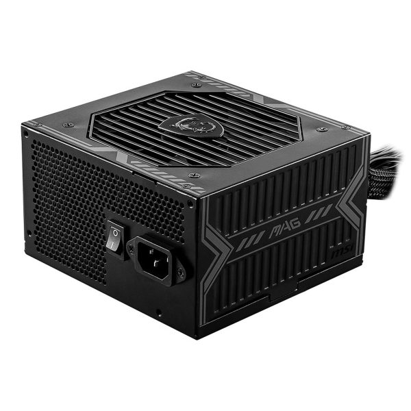 MSI MAG A550BNL ALIMENTATION 550W - 80 PLUS BRONZE - 120 MM SILENCIEUX - ATX/EPS - NOIR – Image 2