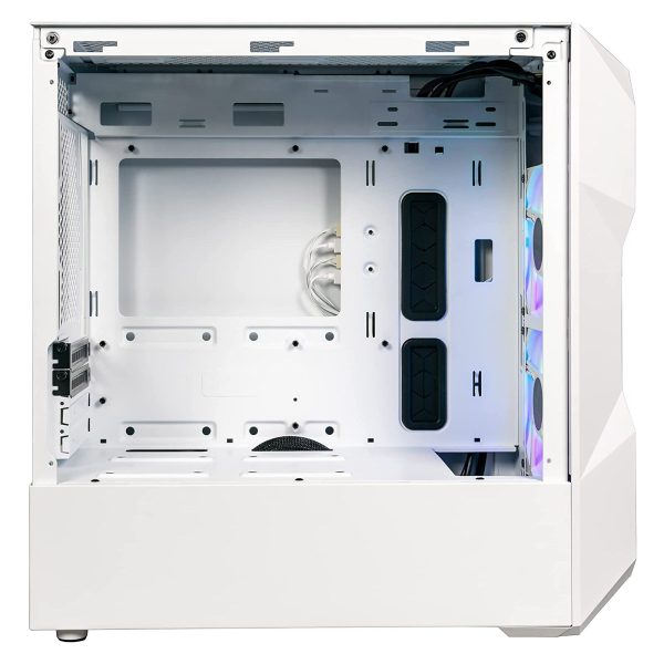 COOLER MASTER MASTERBOX TD300 MESH - BOÎTIER MINI TOUR - VERRE TREMPÉ - 2 FAN ARGB - BLANC – Image 3