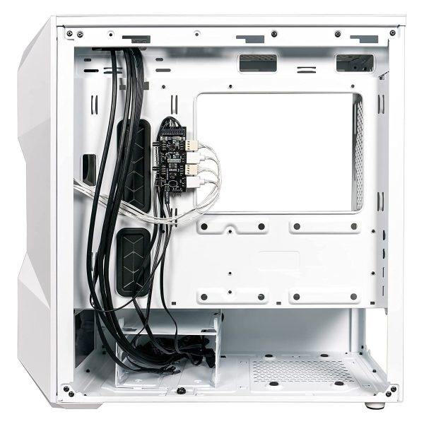 COOLER MASTER MASTERBOX TD300 MESH - BOÎTIER MINI TOUR - VERRE TREMPÉ - 2 FAN ARGB - BLANC – Image 4