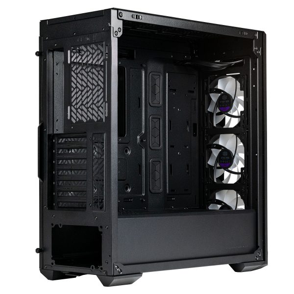 COOLER MASTER MASTERBOX MB520 MESH - BOÎTIER MOYEN TOUR - VERRE TREMPÉ - FAÇADE MESH - ARGB - NOIR – Image 5