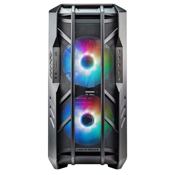 COOLER MASTER HAF 700 - BOÎTIER GRAND TOUR - 5 FAN INCLUS - VERRE TREMPÉ - HUB ARGB 5 PORTS - NOIR – Image 5