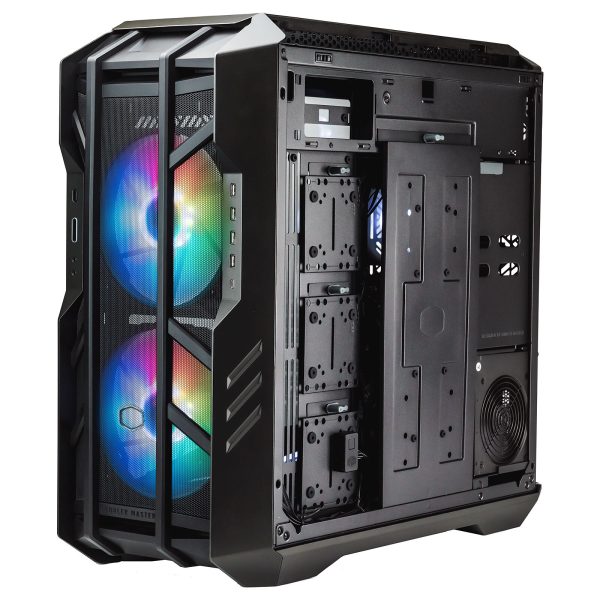 COOLER MASTER HAF 700 - BOÎTIER GRAND TOUR - 5 FAN INCLUS - VERRE TREMPÉ - HUB ARGB 5 PORTS - NOIR – Image 6