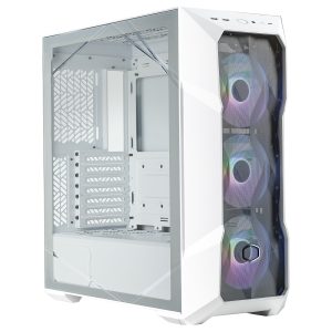 COOLER MASTER MASTERBOX TD500 MESH V2 - BOÎTIER MOYEN TOUR - VERRE TREMPÉ - 3FAN ARGB - BLANC