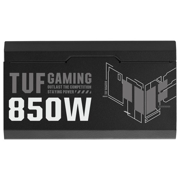 ASUS TUF Gaming 850W Gold - 80 PLUS GOLD - 100% MODULAIRE - SILENCIEUSE - 4 BROCHES - NOIR – Image 2