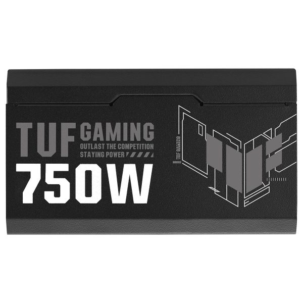 ASUS TUF Gaming 750W Gold - 80 PLUS GOLD - 100% MODULAIRE - SILENCIEUXSE - 4 BROCHES - NOIR – Image 5