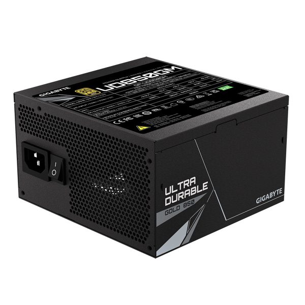 GIGABYTE GP-UD850GM - ALIMENTATION 850W - 80 PLUS GOLD - FULL MODULAIRE - ATX/EPS - 120mm - NOIR – Image 2