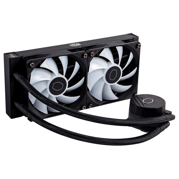 COOLER MASTER MASTERLIQUID 240L CORE ARGB - WATERCOOLING BLACK EDITION - INTEL ET AMD - 2 FAN 120 mm – Image 5