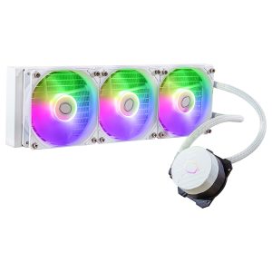 COOLER MASTER MASTERLIQUID 360L CORE ARGB - WATERCOOLING WHITE EDITION - INTEL ET AMD - 3 FAN 120 MM