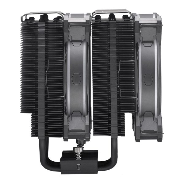 COOLER MASTER HYPER 622 HALO BLACK - INTEL & AMD - LED ARGB - ALUMINIUM - 3 BROCHES - 2 FAN 120MM – Image 4