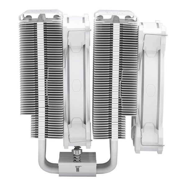COOLER MASTER HYPER 622 HALO WHITE- INTEL & AMD - LED ARGB - ALUMINIUM - 3 BROCHES - 2 FAN 120MM – Image 4