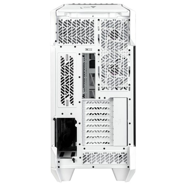 COOLER MASTER HAF 700 - BOÎTIER GRAND TOUR - 5 FAN INCLUS - VERRE TREMPÉ - HUB ARGB 5 PORTS - BLANC – Image 5