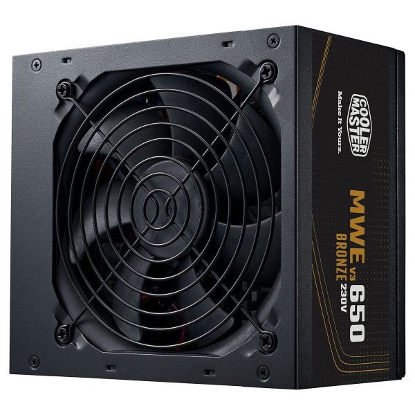 COOLER MASTER MWE BRONZE 650W V3 - ALIMENTATION 80 PLUS BRONZE - 230 V - ATX 3.1 - DC TO DC - NOIR – Image 2