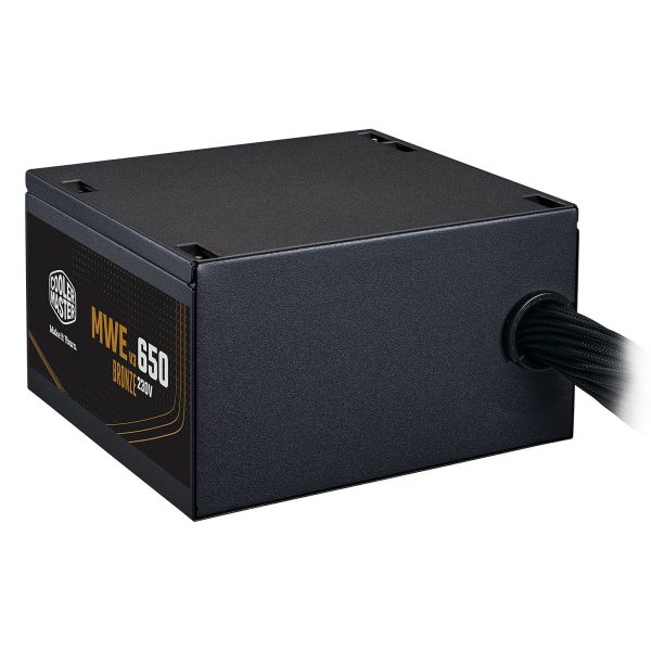 COOLER MASTER MWE BRONZE 650W V3 - ALIMENTATION 80 PLUS BRONZE - 230 V - ATX 3.1 - DC TO DC - NOIR – Image 4