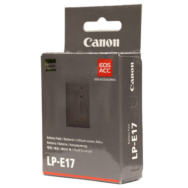 BATTERIE CANON LP-E17 - LITHIUM-ION RECHARGEABLE - 1040 MAH - 7,2 V - NOIR – Image 2