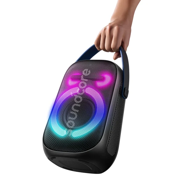 SOUNDCORE BY ANKER RAVE NEO 2 - ENCEINTE PORTABLE - BLEUTOUTH - STÉRÉO 80W -RGB LUMIÈRE -ÉTANCHÉITÉ – Image 2