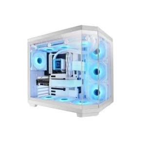 MARS GAMING MC-3TCORE - BOÎTIER MOYENNE TOUR - VERRE TREMPÉ - ATX / MICROATX / MINI-ITX - WHITE