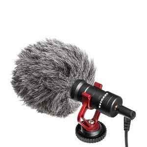 GOSMART MICROPHONE UNIVERSAL GS-MM1 - DIRECTIONNEL MULTIPLATEFORME - MÉTALLIQUE - 35 KHZ -BLACK