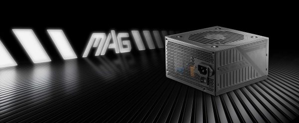 ALIMENTATION MSI MAG A600DN 600W ATX 12V - 80 PLUS BRONZ 60Hz - NOIR – Image 3