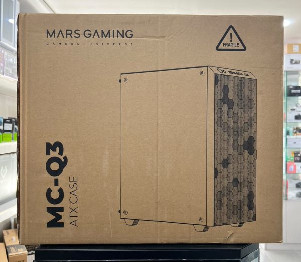 MARS GAMING MC-Q3 - BOITIER ATX -1 FAN - VERRE TREMPÉ - USB 3.0 - MICRO & MINI ATX - BLACK – Image 2