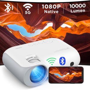 YOTON Y7 - VIDÉOPROJECTEUR - DATASHOW PORTABLE 4K 1080P - 2 000 LUMENS - BLUETOOTH - WIFI -