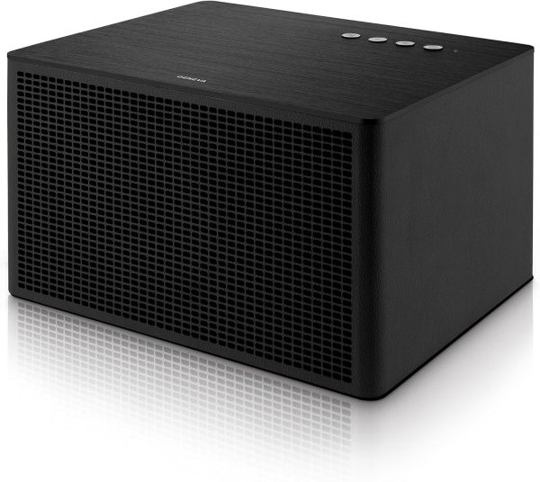GENEVA ACUSTICA A170 - ENCEINTE BLUETOOTH - STÉRÉO BASS - 20000 HZ - CUIR - BLACK ORIGINAL – Image 3