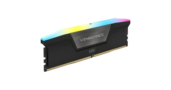 RAM CORSAIR VENGEANCE - 32GB DDR5 6000 MHZ RGB - INTEL & AMD - iCUE - PERFORMANCE FOR AMD - BLACK – Image 4