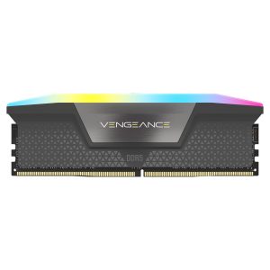 RAM CORSAIR VENGEANCE - 32GB DDR5 6000 MHZ RGB - INTEL & AMD - iCUE - PERFORMANCE FOR AMD - BLACK