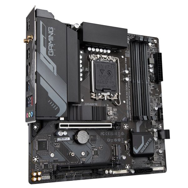 GIGABYTE B760M GAMING X AX DDR4 - INTEL 1700 - 4xDDR4 - M.2 4.0 - USB 3.0 - WI-FI 6E - BLUETOOTH – Image 3