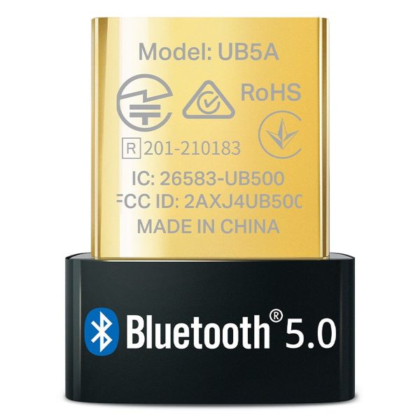 TP-LINK UB5A ADAPTATEUR USB BLUETOOTH 5.0 NANO - FAST SPEED - WIDE RANGE - WIN 10 & 11- BLACK – Image 2