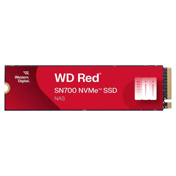 WESTERN DIGITAL SN700 - SSD M.2 RED 4TO - 2280 NVME PCIE 3.0 X4 - 3400 Mos -NAS & BAIE DE STOCKAGE – Image 2
