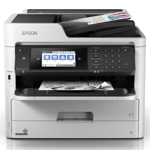 Epson WorkForce Pro WF-M5799DWF Multifonction Monochrome à Réservoirs Recto Verso - ADF - FAX