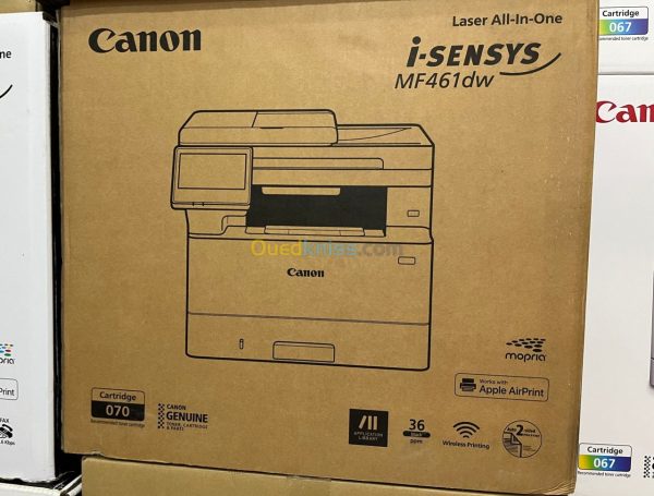 CANON I-SENSYS MF461 DW - Laser - Monochrome - 36 ppm - A4 - WIFI - Réseaux - Recto Verso – Image 8