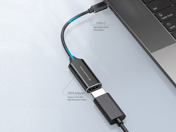 CONCEPTRONIC ABBY - USB-C TO HDMI ADAPTER - 4K 30HZ - 5Gbps - BLACK – Image 5