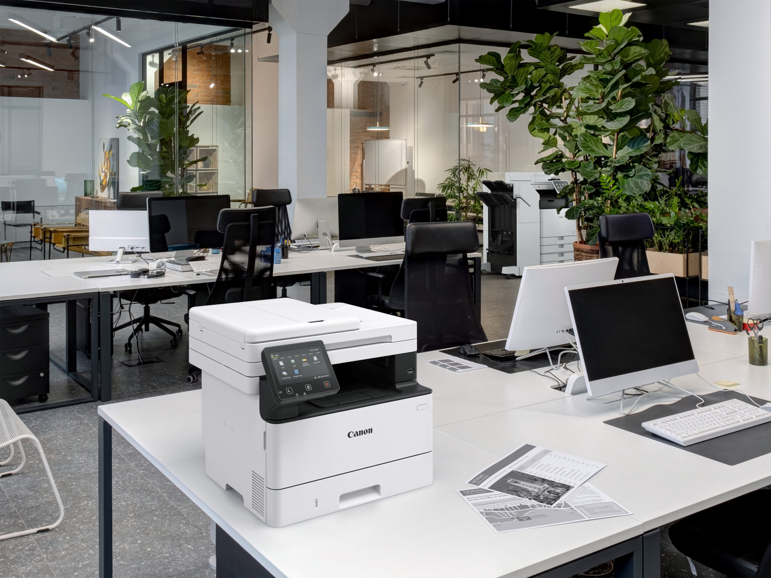 Canon i-SENSYS X 1440i - Wi-Fi - MULTIFONCTION - MONOCHROME A4 - 40 ppm - Écran tactile LCD - – Image 4