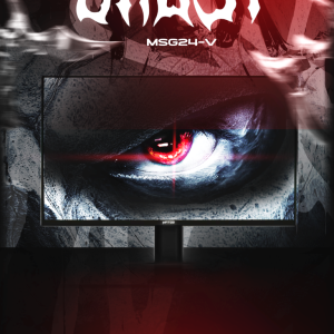 ECRAN MATOS GHOST MSG24-V - 165HZ FHD - DALL VA - 1MS - HDR - AMD FREESYNC - BLACK