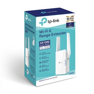 TP-LINK RE505X - RÉPÉTEUR WIFI 6 AX1500 - DUAL BAND - ONE MESH - 1200MBPS 5GHZ - FAST WIFI