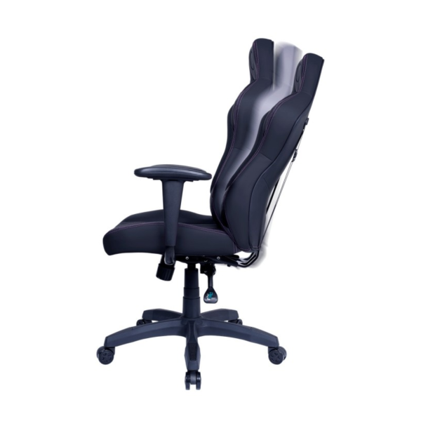 COOLER MASTER SIÉGE GAMING CALIBRE E1 - CUIR PU - ERGONOMIQUE - ACCOUDOIR FIXÉ -NYLON -120 KG -NOIR – Image 5