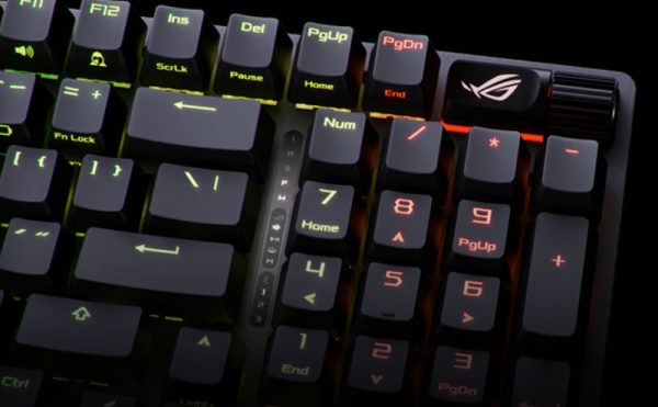 ASUS ROG STRIX SCOPE II 96 - CLAVIER MÉCANIQUE AVEC OU SANS FIL - USB - BLUETOOTH - ROG NX SNOW -RGB – Image 5