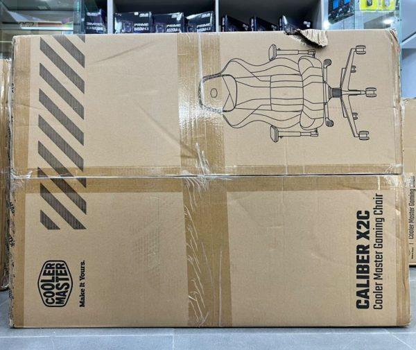 COOLER MASTER SIÉGE GAMING CALIBRE X2C - CUIR PU - INCLINABLE 180 - ACCOUDOIRS 4D -150 KG - NOIR – Image 3