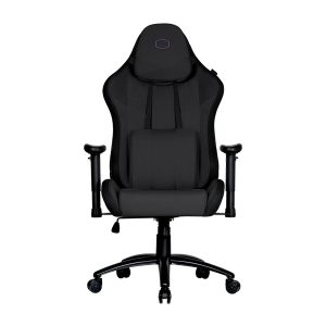 COOLER MASTER SIÉGE GAMING CALIBRE R3C - TISSU SUPER - INCLINABLE 180 - ACCOUDOIRS 2D -150 KG - NOIR
