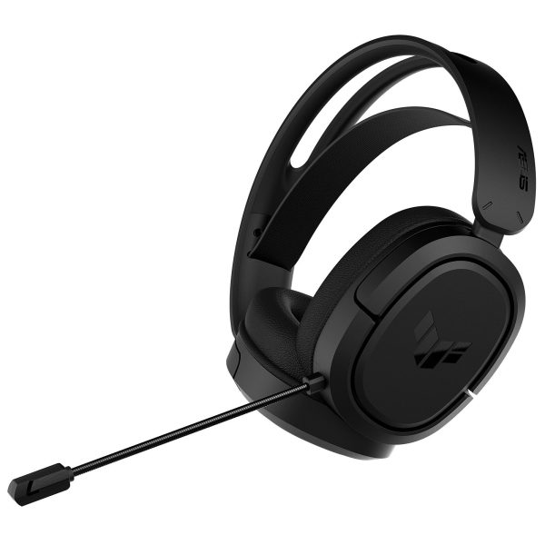 ASUS TUF GAMING H1 - CASQUE-MICRO SANS FIL - SURROUND 7.1 - USB-C - PC / CONSOL / MOBILES -NOIR – Image 4