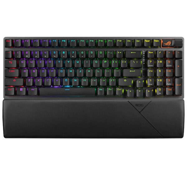 ASUS ROG STRIX SCOPE II 96 - CLAVIER MÉCANIQUE AVEC OU SANS FIL - USB - BLUETOOTH - ROG NX SNOW -RGB