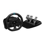 LOGITECH G923 Volant de Course TRUEFORCE et Pédales Pédales Sensibles Double Embrayage PS5 XBOX PC
