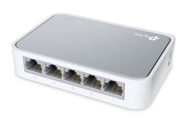TP-LINK TL-SF1005D - SWITCH DESKTOP 5 PORTS -10/100 MBPS - GREEN ETHERNET -PLUG & PLAY - EEE 802.3x – Image 4
