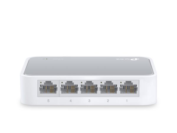 TP-LINK TL-SF1005D - SWITCH DESKTOP 5 PORTS -10/100 MBPS - GREEN ETHERNET -PLUG & PLAY - EEE 802.3x – Image 3