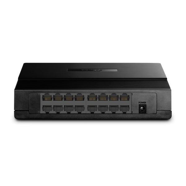 TP-LINK TL-SF1016D - SWITCH DESKTOP 16 PORTS -10/100 MBPS - GREEN ETHERNET -PLUG & PLAY - EEE 802.3x – Image 4
