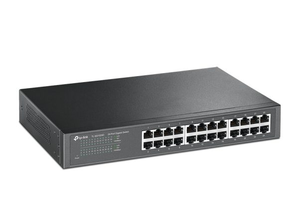 TP-LINK TL-SG1024D - SWITCH DESKTOP & RACKABLE 24 PORTS -10/100 MBPS - FAST ETHERNET -PLUG PLAY -QoS – Image 3