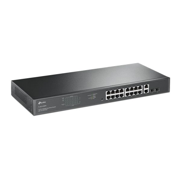 TP-LINK TL-SG1218MPE - SMART SWITCH GIGABIT 18 PORTS AVEC 16 PORTS POE+ 10/100/1000 MBPS -QoS - IGMP – Image 3